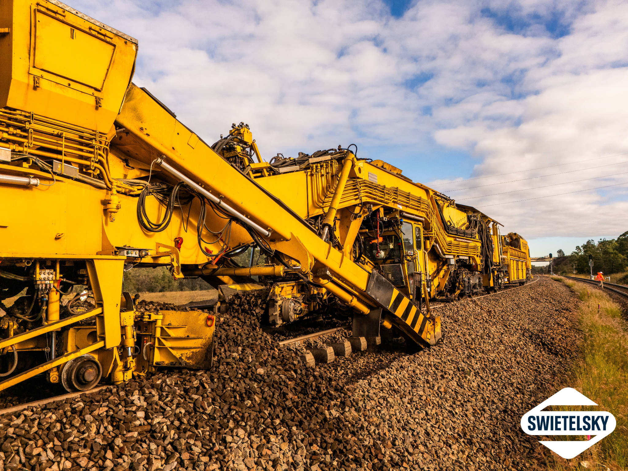 Photo SRA's RM95 Ballast Cleaner