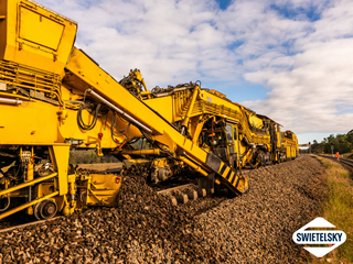 Photo SRA's RM95 Ballast Cleaner