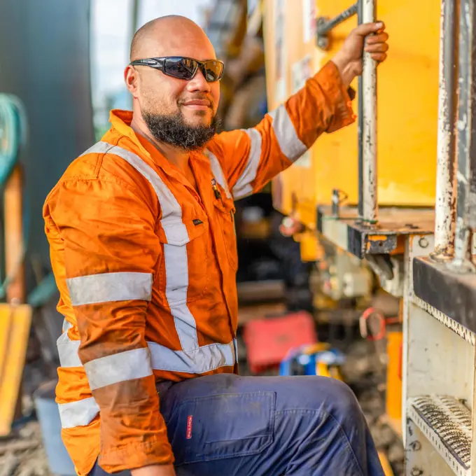 Ballast Cleaning Leading Hand Nathan Latu