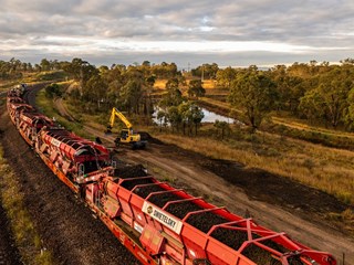 Material Handling Wagons In Action In Singleton NSW