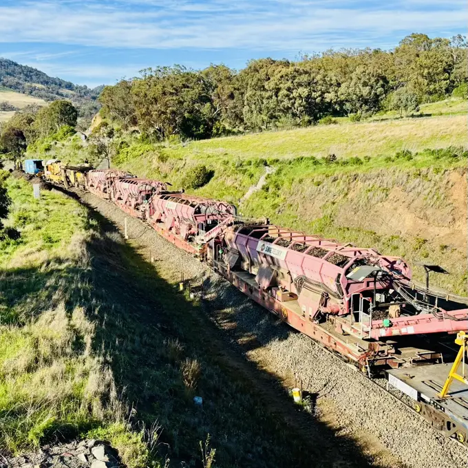 Utilising Material Handling Wagons To Manage Spoil Within Cuttings