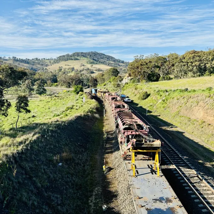 Rm80 And Material Wagons In Action At Ardglen